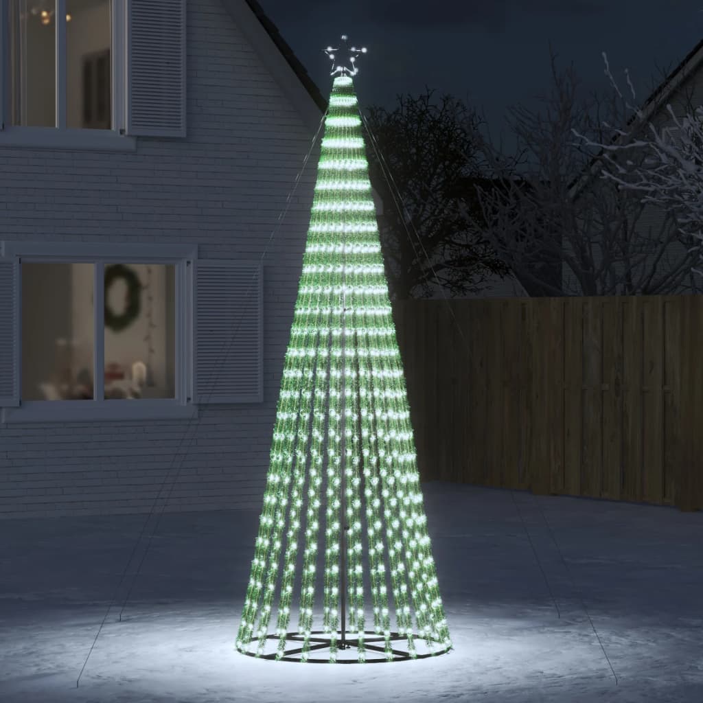 Led-Kerstboom 1028 Leds Koud Wit Koudwit