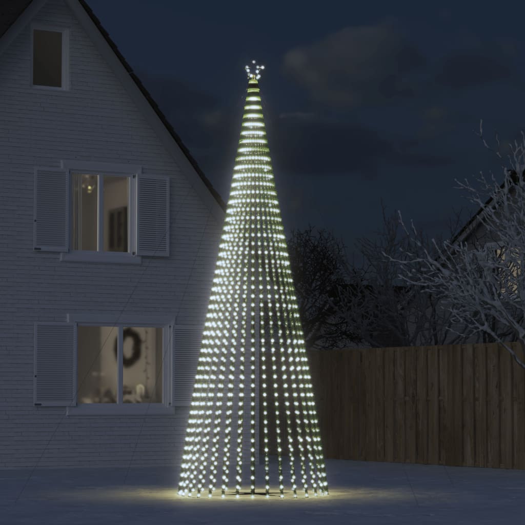 Led-Kerstboom 1028 Leds Koud Wit Koudwit