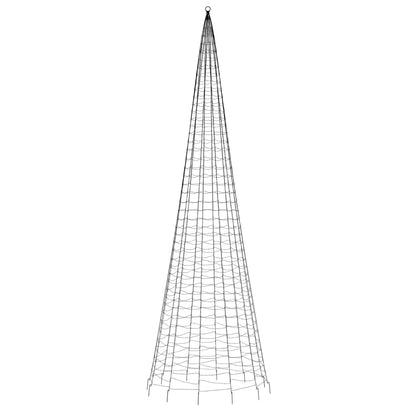 Lichtkegel Aan Vlaggenmast 1534 Te Led's