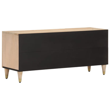 Tv-Meubel 105X33X46Cm Massief Mangohout