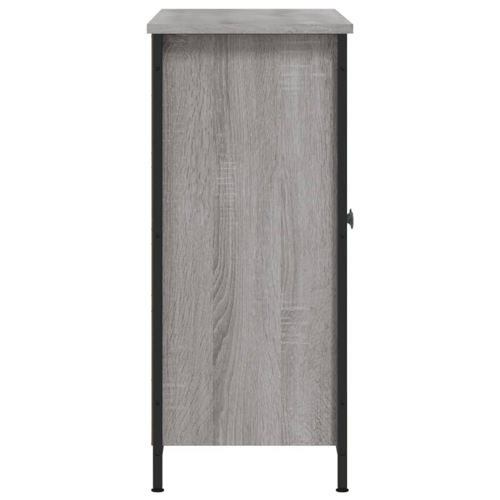 Dressoir 100X33X75 Cm Bewerkt Hout Grijs Sonoma