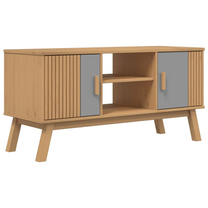 Tv-Meubel Olden 114X43X57 Cm Grenenhout