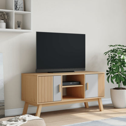 Tv-Meubel Olden 114X43X57 Cm Grenenhout