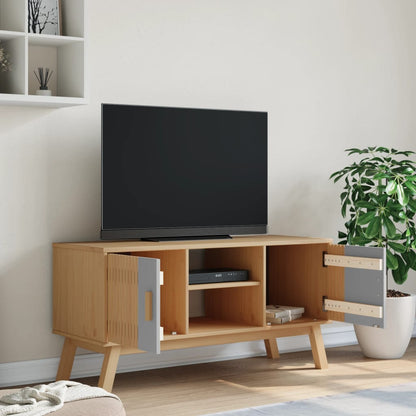 Tv-Meubel Olden 114X43X57 Cm Grenenhout