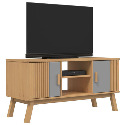 Tv-Meubel Olden 114X43X57 Cm Grenenhout