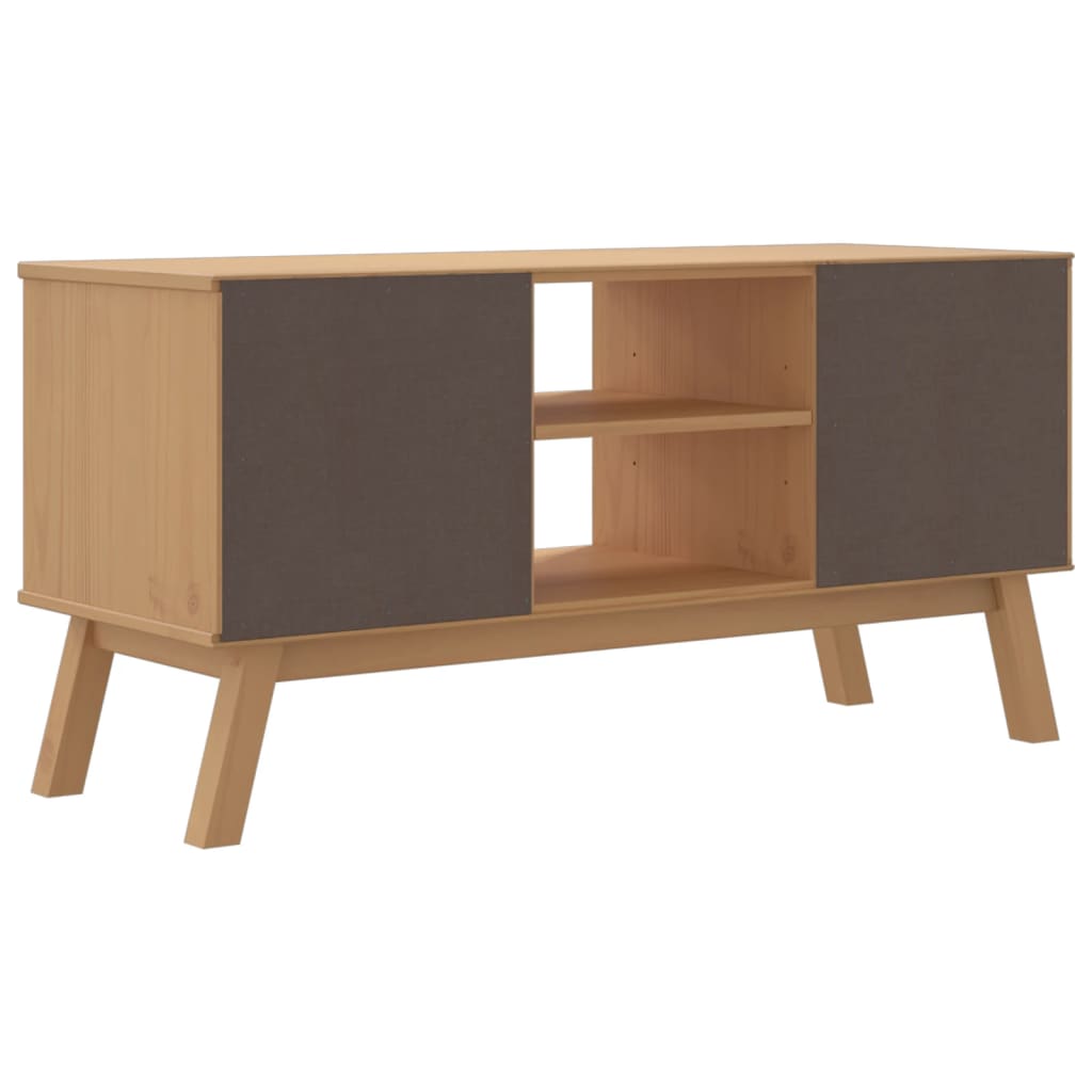 Tv-Meubel Olden 114X43X57 Cm Grenenhout