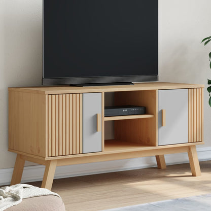 Tv-Meubel Olden 114X43X57 Cm Grenenhout