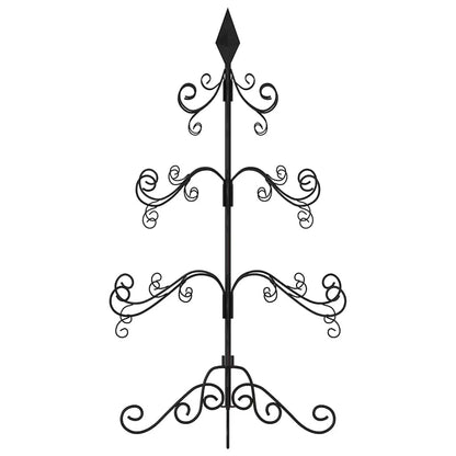 Kerstdecoratie Kerstboom Metaal Zwart