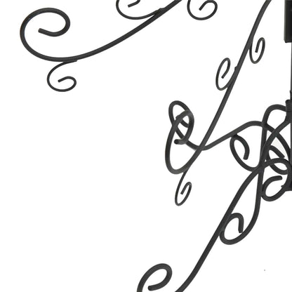 Kerstdecoratie Kerstboom Metaal Zwart