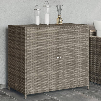 Tuinkast 83X45X76 Cm Poly Rattan