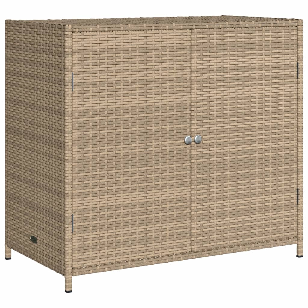 Tuinkast 83X45X76 Cm Poly Rattan