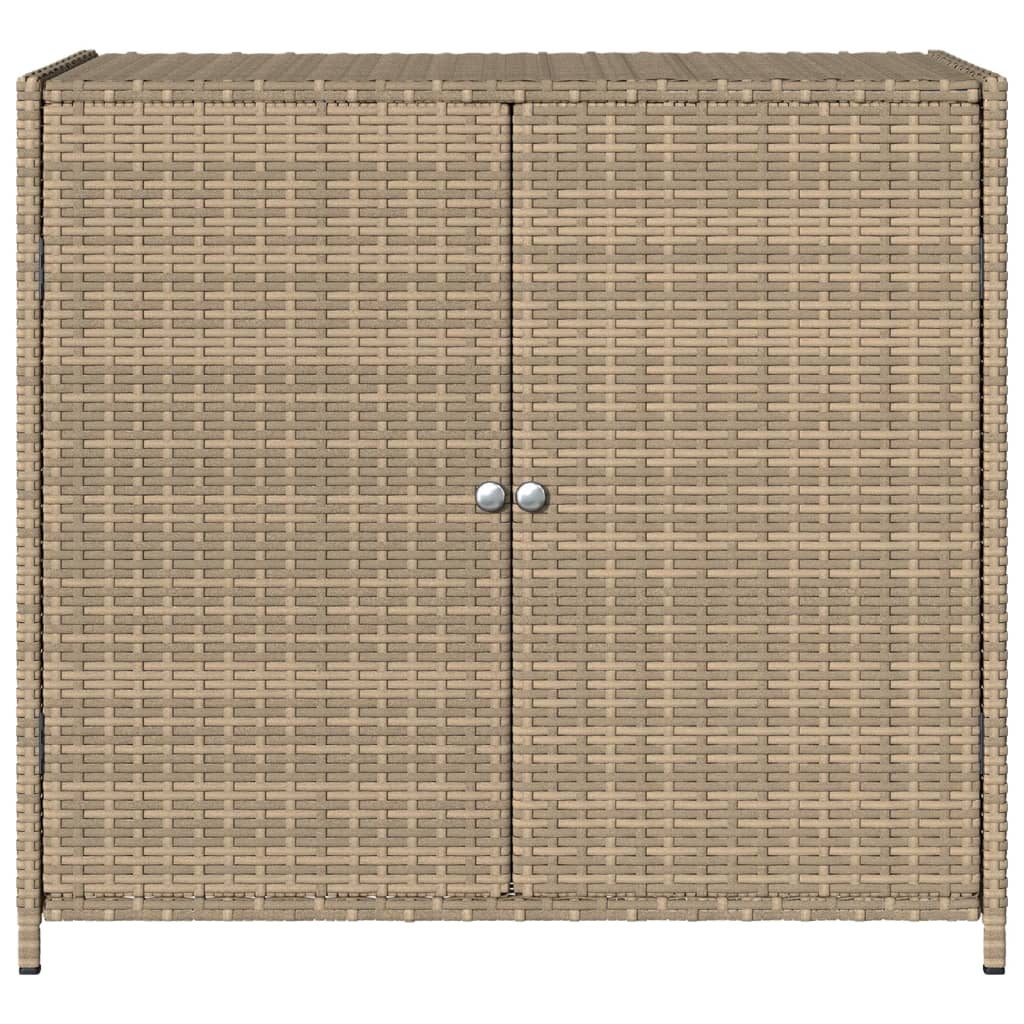 Tuinkast 83X45X76 Cm Poly Rattan