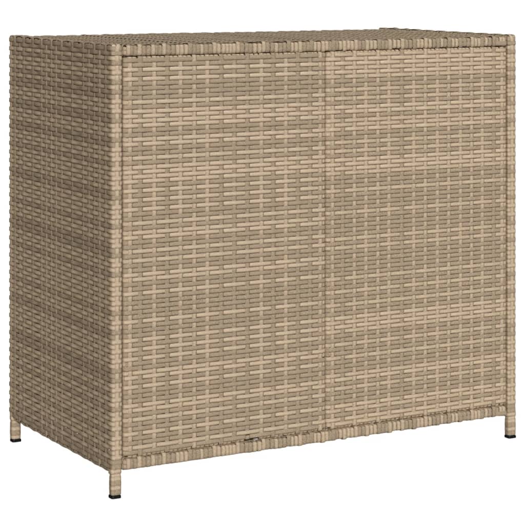 Tuinkast 83X45X76 Cm Poly Rattan