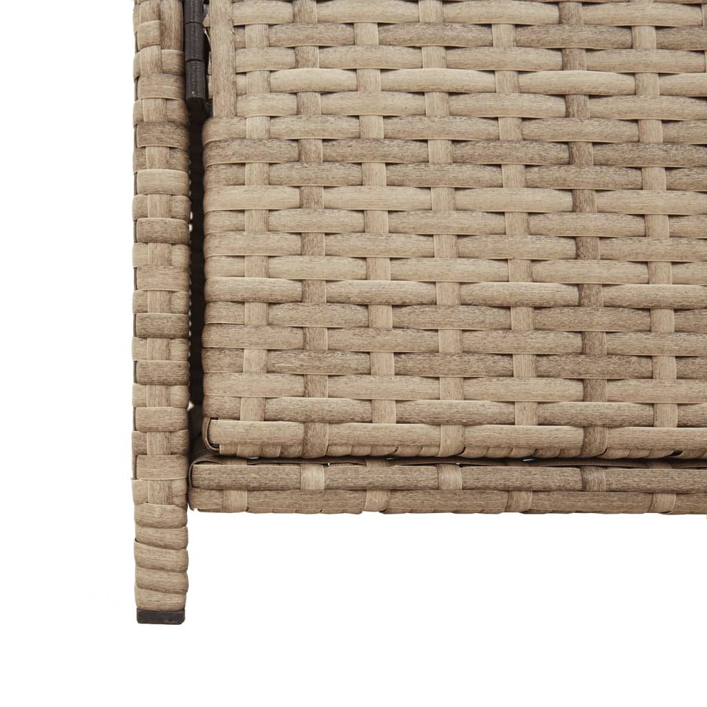 Tuinkast 83X45X76 Cm Poly Rattan