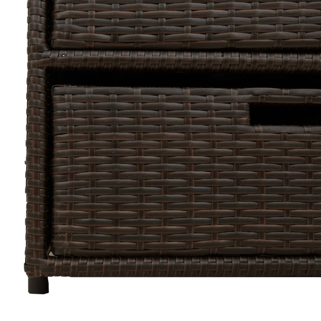 Tuinkast Poly Rattan