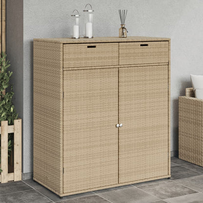 Tuinkast Poly Rattan