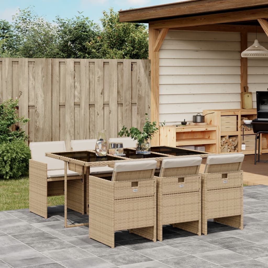 9-Delige Tuinset Poly Rattan