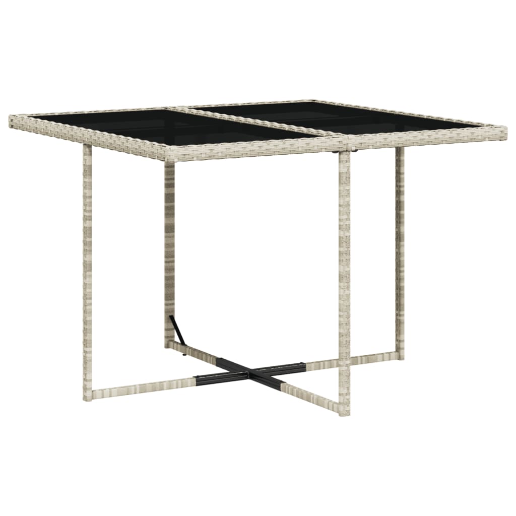 5-Delige Tuinset Met Kussens Poly Rattan