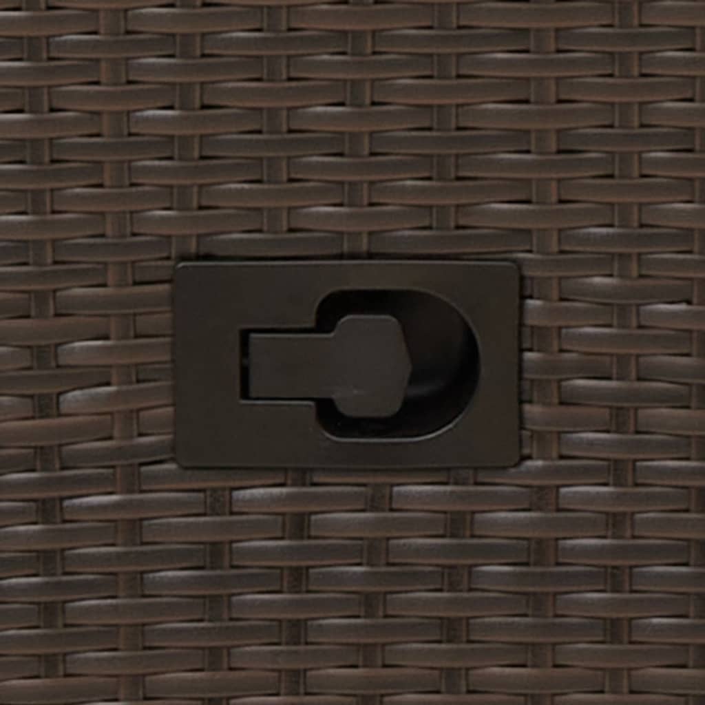 Tuinstoel Verstelbaar Met Kussens Poly Rattan