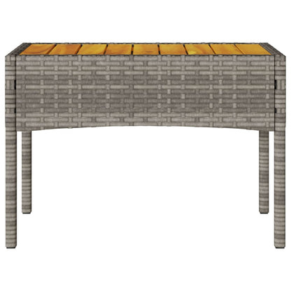Tuinbank 2-Zits Met Kussens En Tafel Poly Rattan