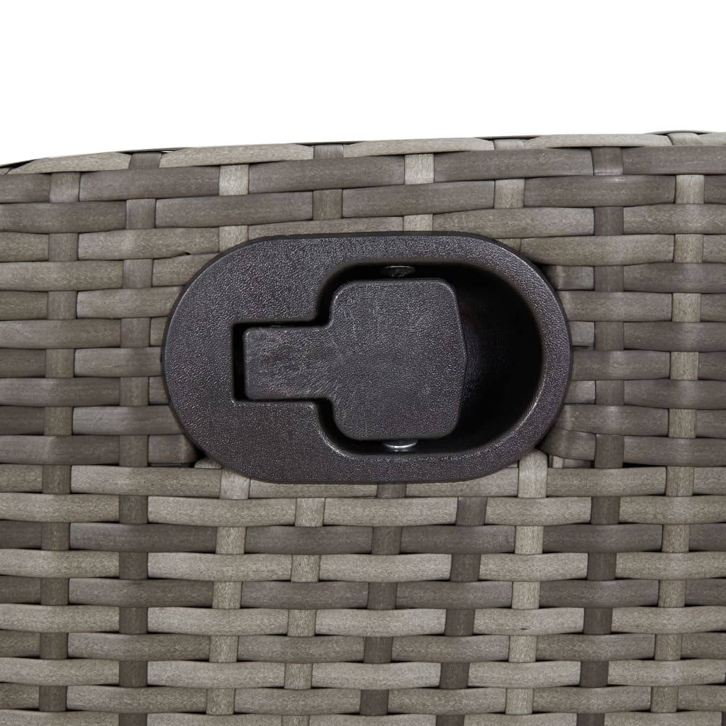 9-Delige Tuinset Met Kussens Poly Rattan