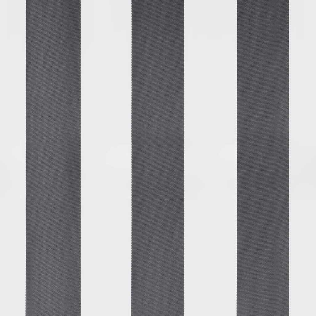 Luifel Handmatig Uittrekbaar 600X300 Cm Antraciet En Wit