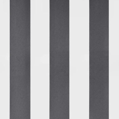 Luifel Handmatig Uittrekbaar 300X250 Cm Antraciet En Wit