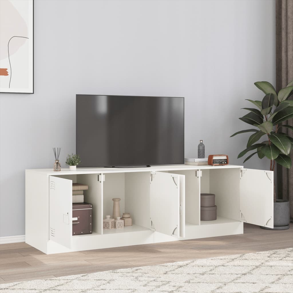 Tv-Meubel 67X39X44 Cm Staal