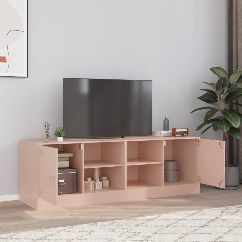 Tv-Meubel 67X39X44 Cm Staal