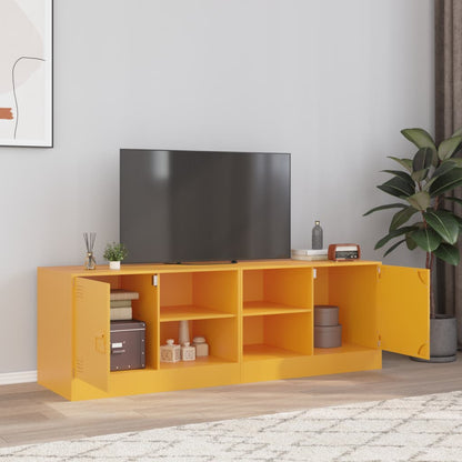 Tv-Meubel 67X39X44 Cm Staal