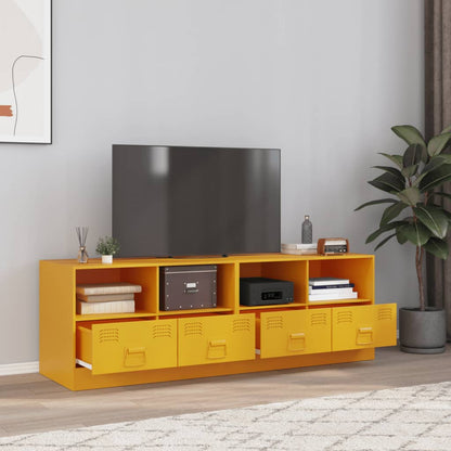 Tv-Meubel 67X39X44 Cm Staal