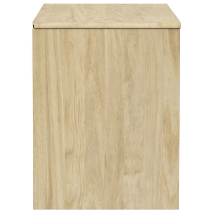 Tv-Meubel Sauda 99X43X55 Cm Massief Grenenhout Eikenkleurig