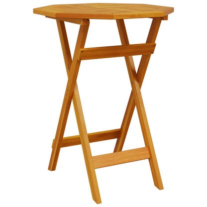 Tuintafel Inklapbaar Ø Massief Acaciahout