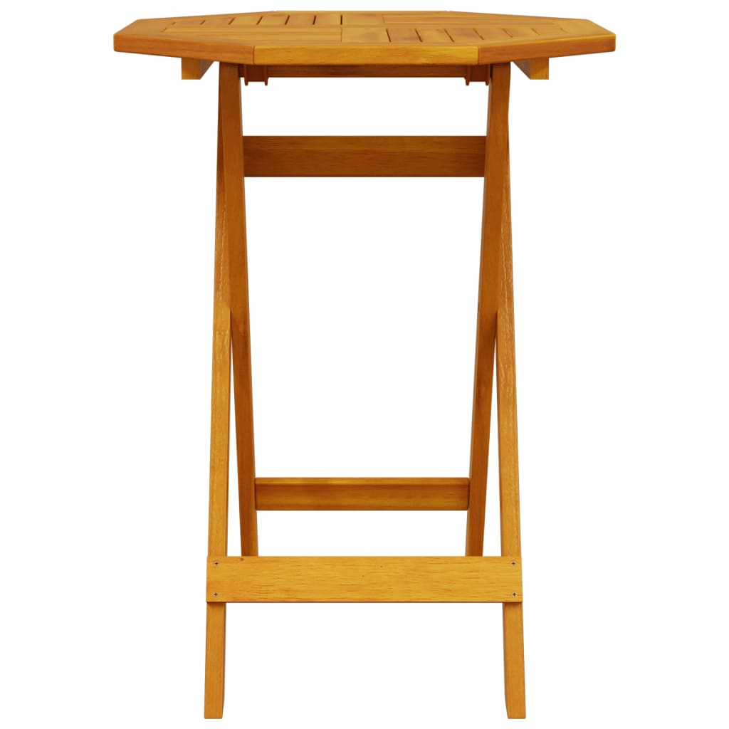 Tuintafel Inklapbaar Ø Massief Acaciahout