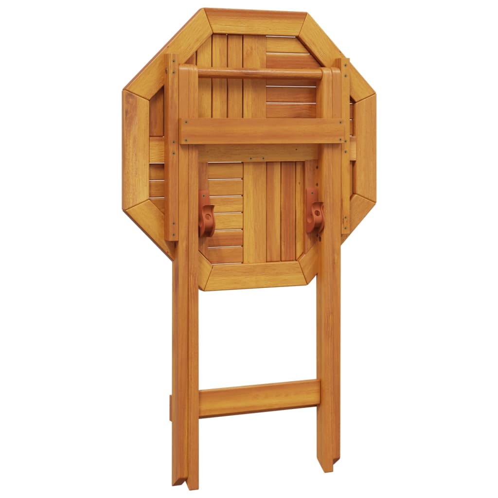 Tuintafel Inklapbaar Ø Massief Acaciahout