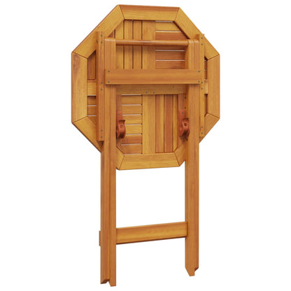 Tuintafel Inklapbaar Ø Massief Acaciahout