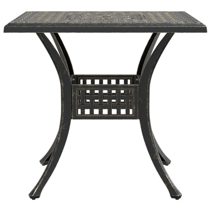 Tuintafel 80X80X75 Cm Gietaluminium Kleurig