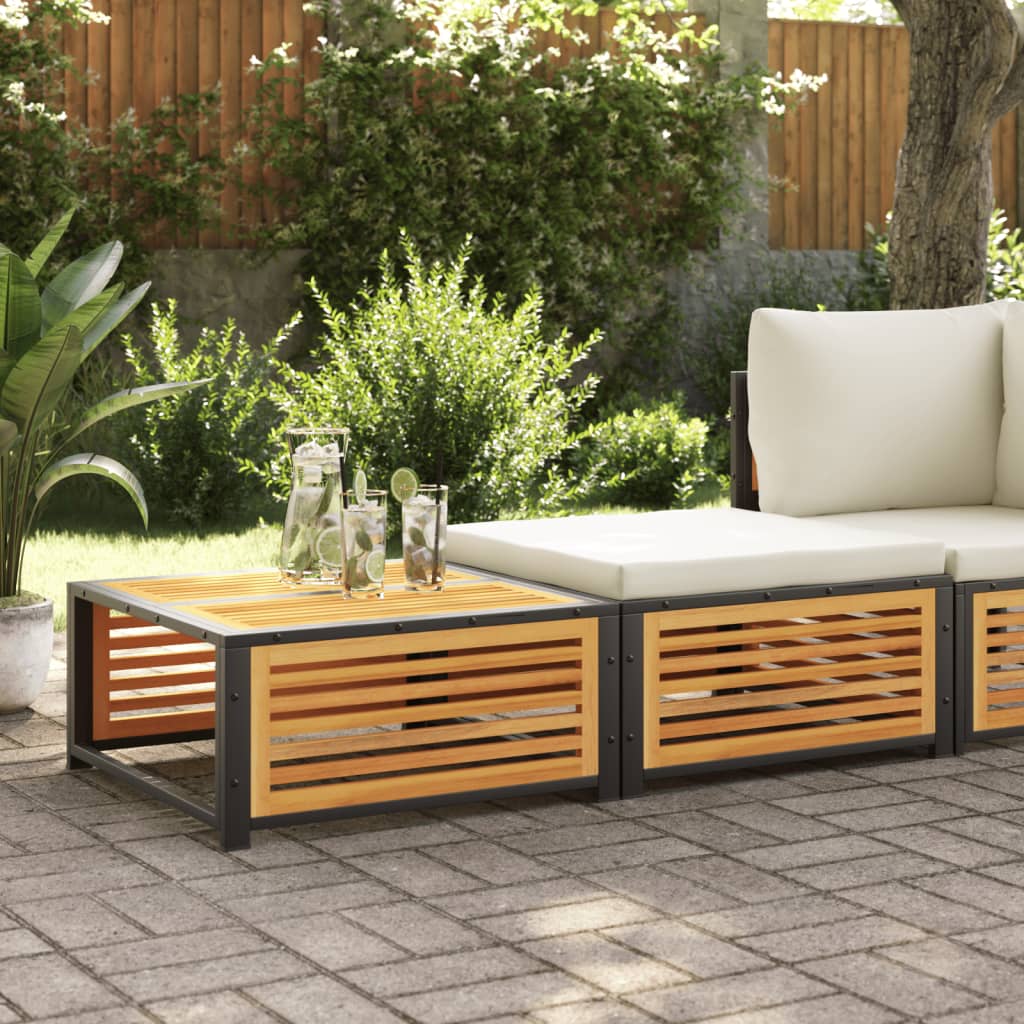 Tuintafel Met Kruk Massief Acaciahout