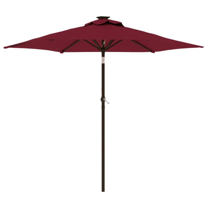 Parasol Met Stalen Paal 225X225X212 Cm