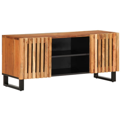 Tv-Meubel 105X34X46 Cm Massief Mangohout Bruin