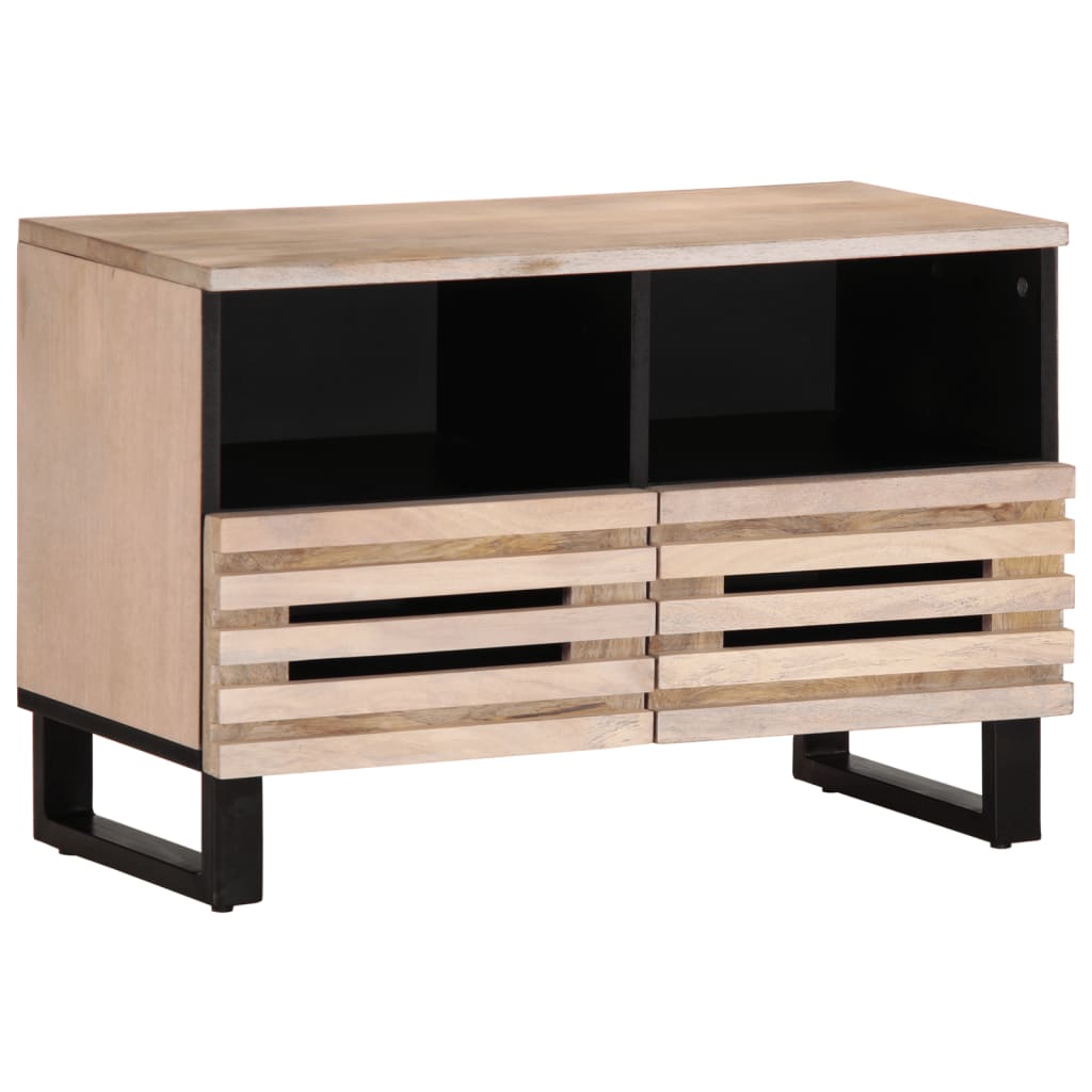 Tv-Meubel 70X34X46 Cm Massief Mangohout