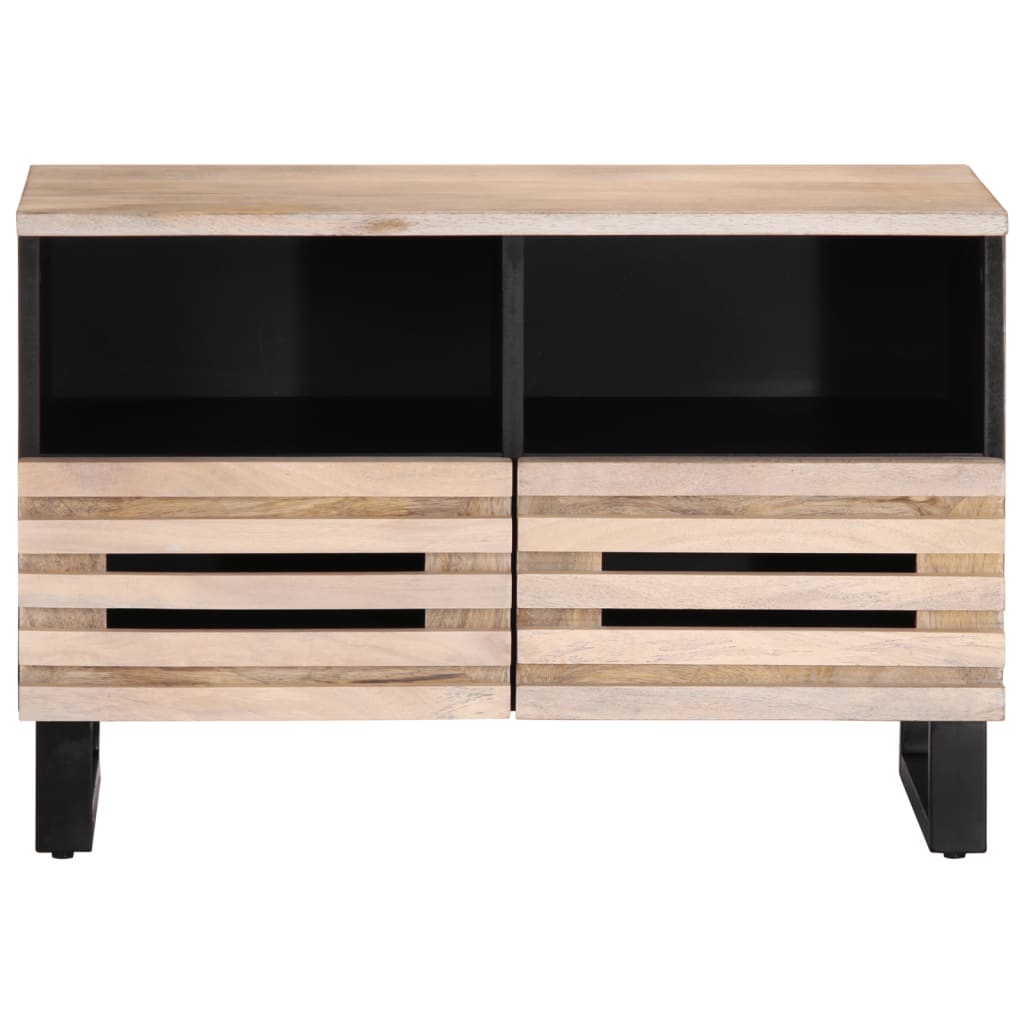 Tv-Meubel 70X34X46 Cm Massief Mangohout