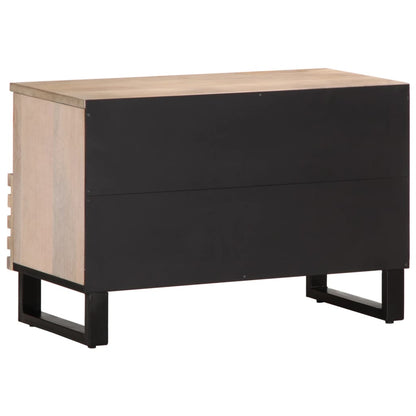 Tv-Meubel 70X34X46 Cm Massief Mangohout