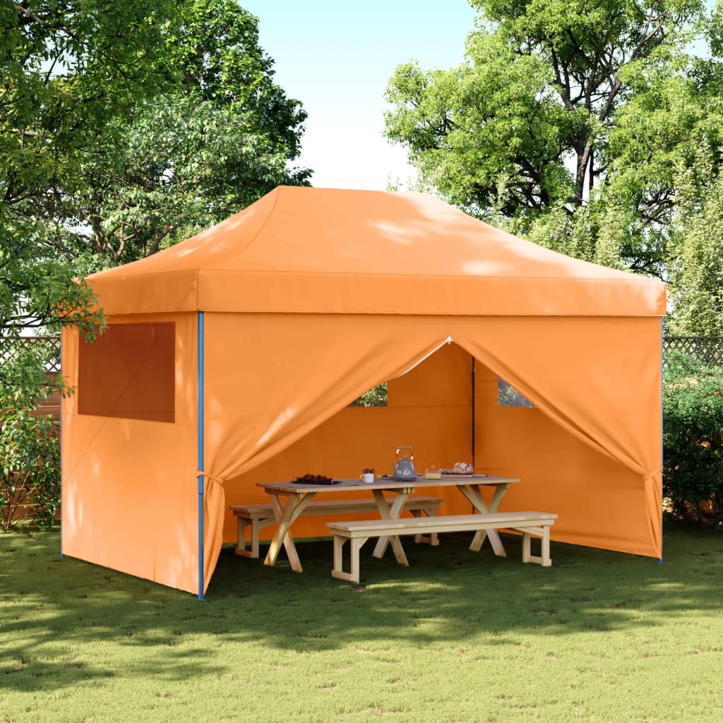 Partytent Inklapbaar Pop-Up Oranje