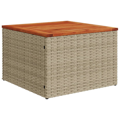 11-Delige Tuinset Met Kussens Poly Rattan