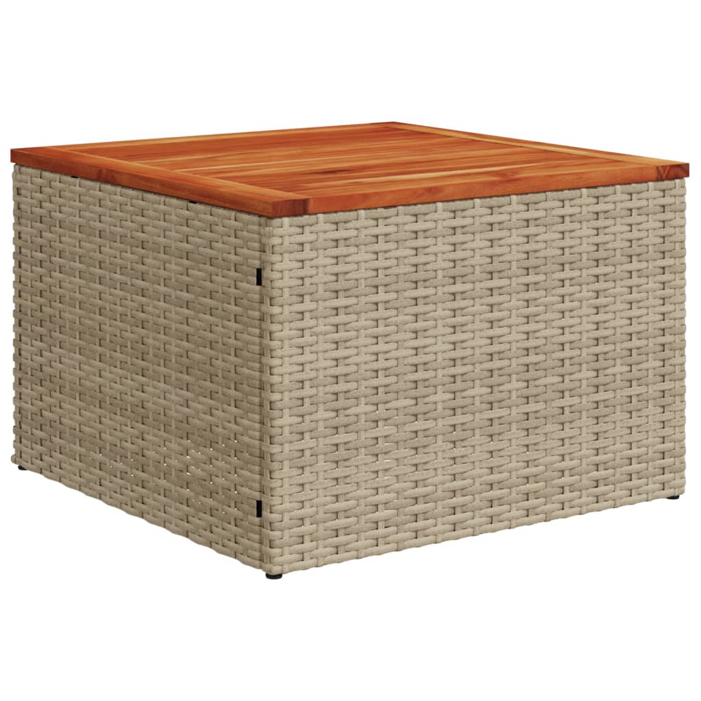 11-Delige Tuinset Met Kussens Poly Rattan