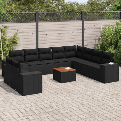 Tuinset Met Kussens Poly Rattan