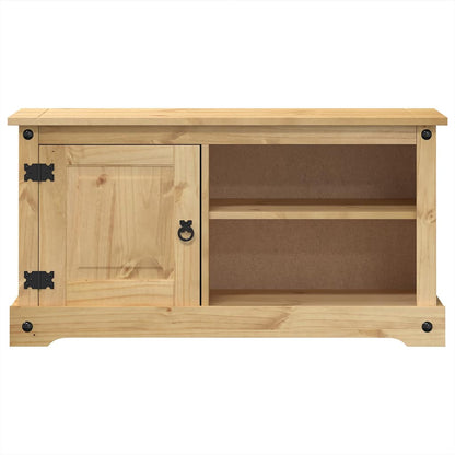 Tv-Meubel Corona 100X40X52 Cm Massief Grenenhout