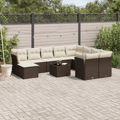 Tuinset Met Kussens Poly Rattan