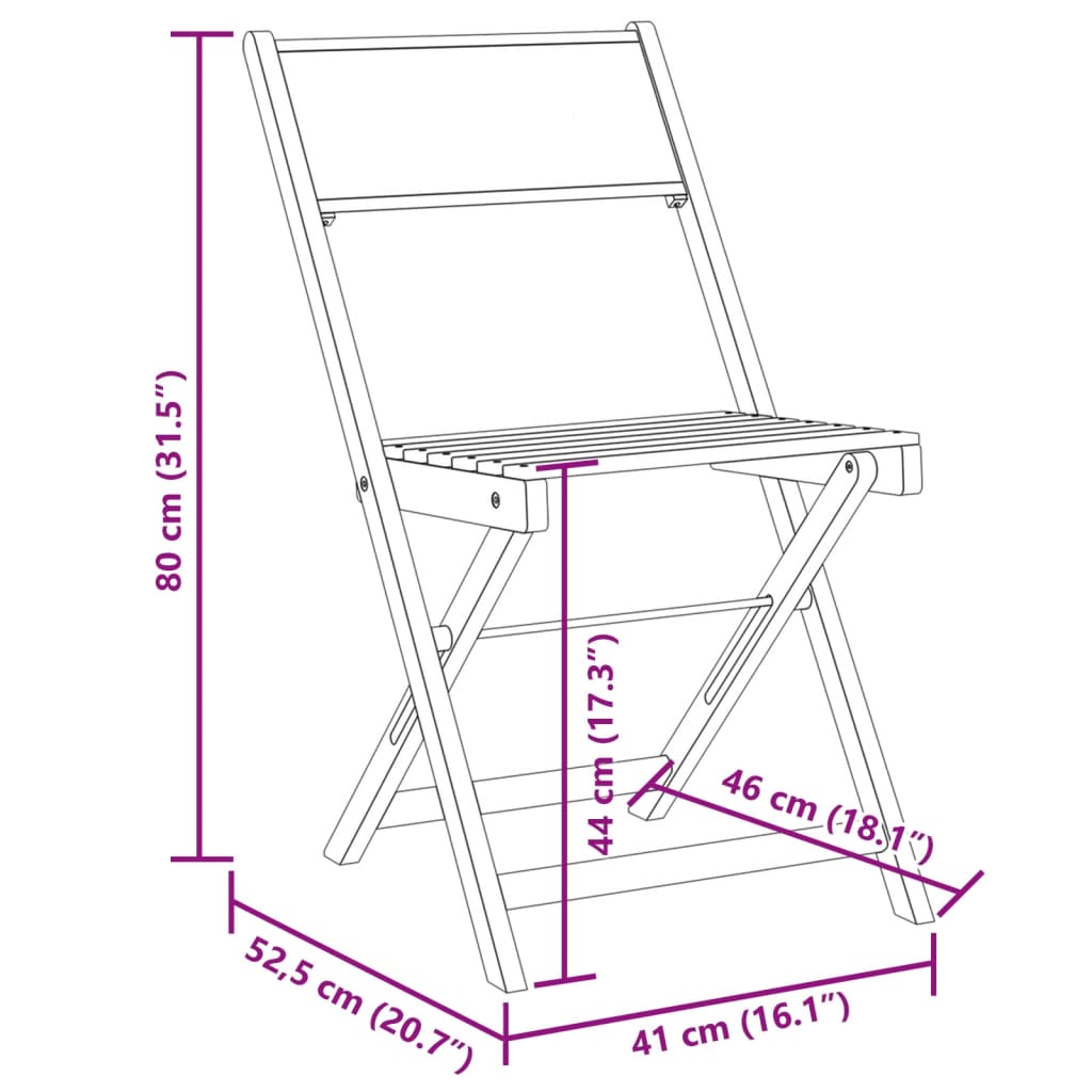 Tuinstoelen Inklapbaar Stof En Massief Hout